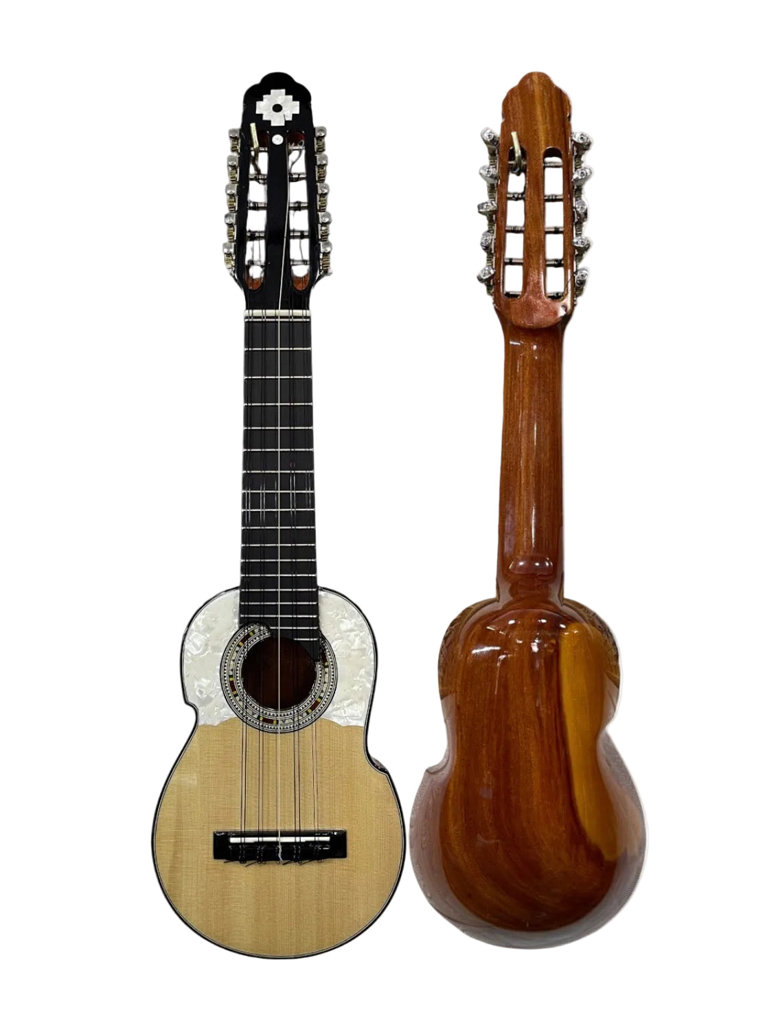 Professional Bolivian Charango – Quina Quina with Ebony Fingerboard