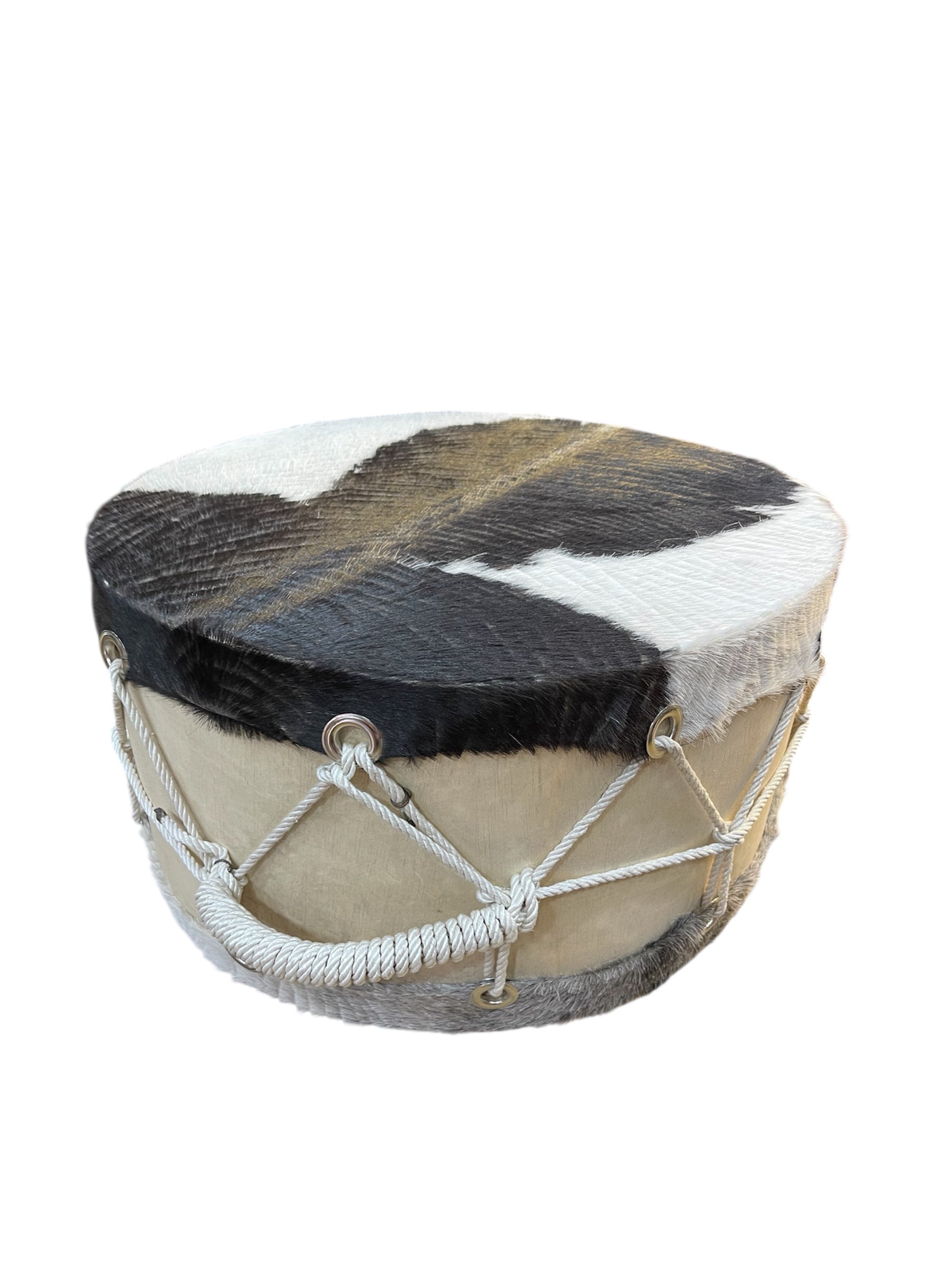 Andean Wankara Drum: 24" Goat Skin Bombo with Mallet