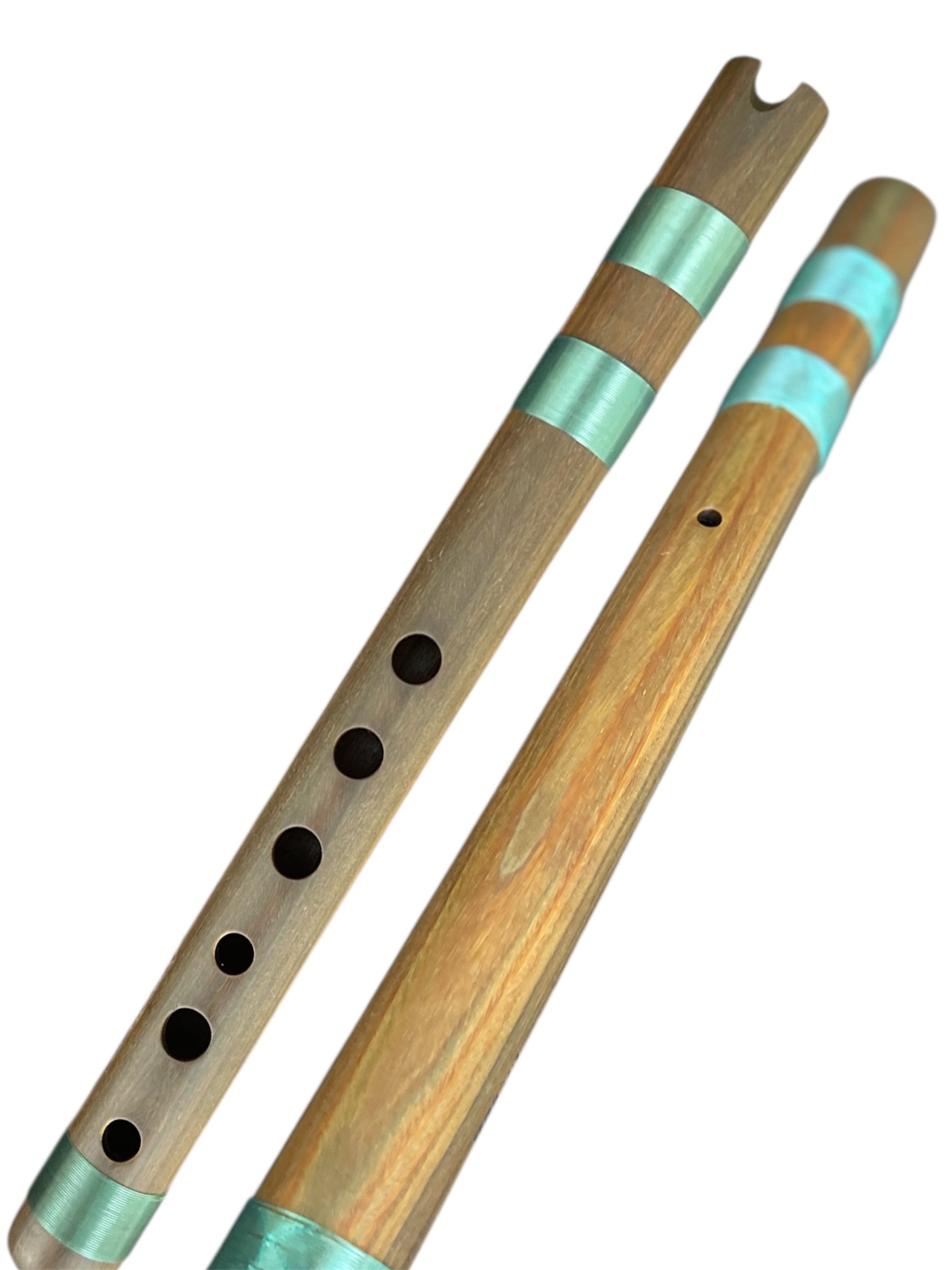 Professional Andean Quena Flute, Handmade Guayacán (Palo Santo) Wood