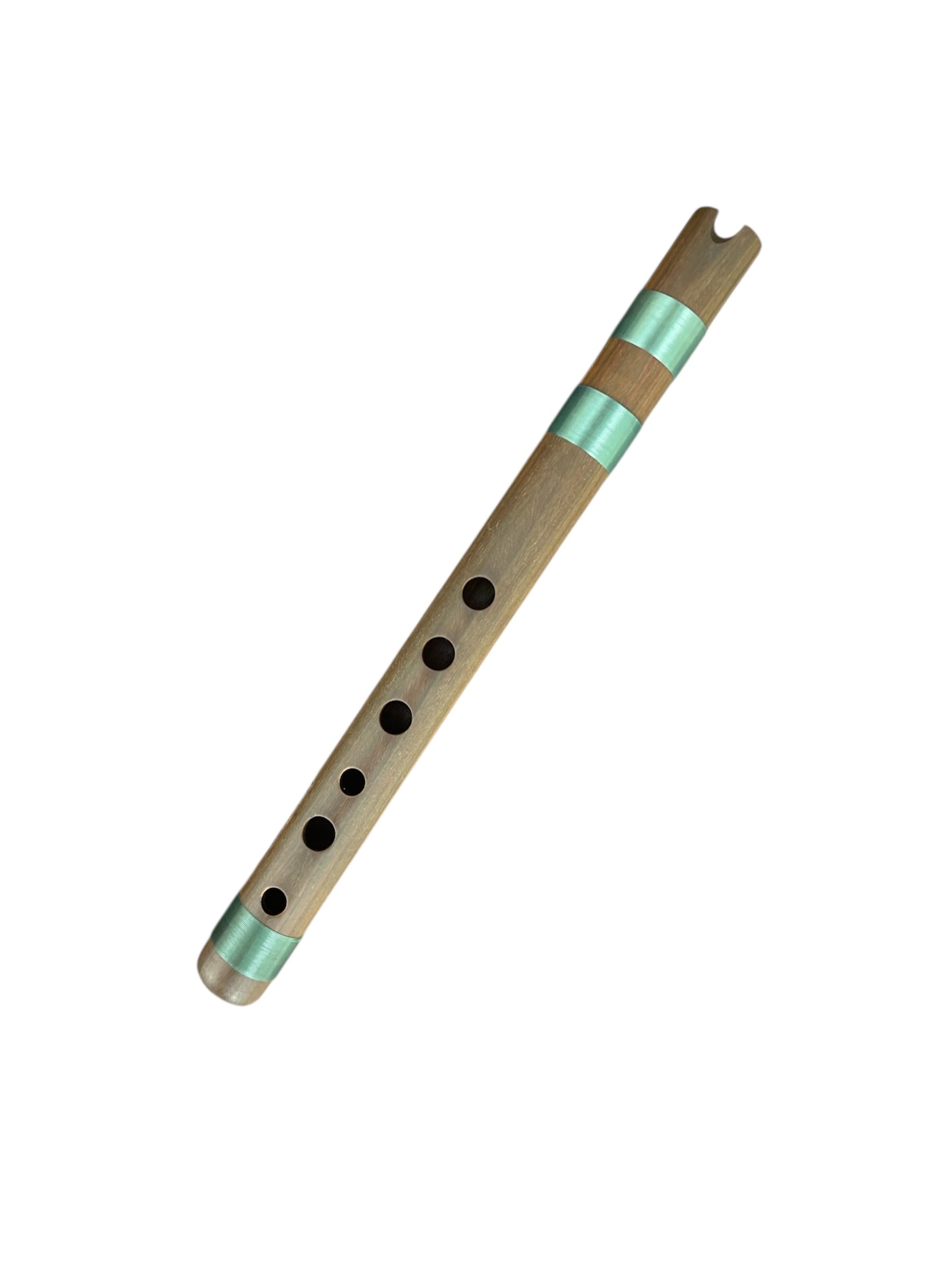 Professional Andean Quena Flute, Handmade Guayacán (Palo Santo) Wood