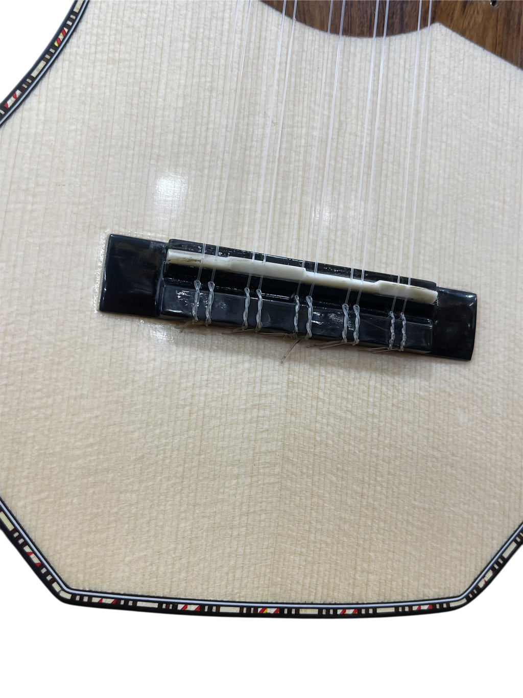 Professional Charango, One-Piece Jacaranda, Double Top, Ebony Fingerboard