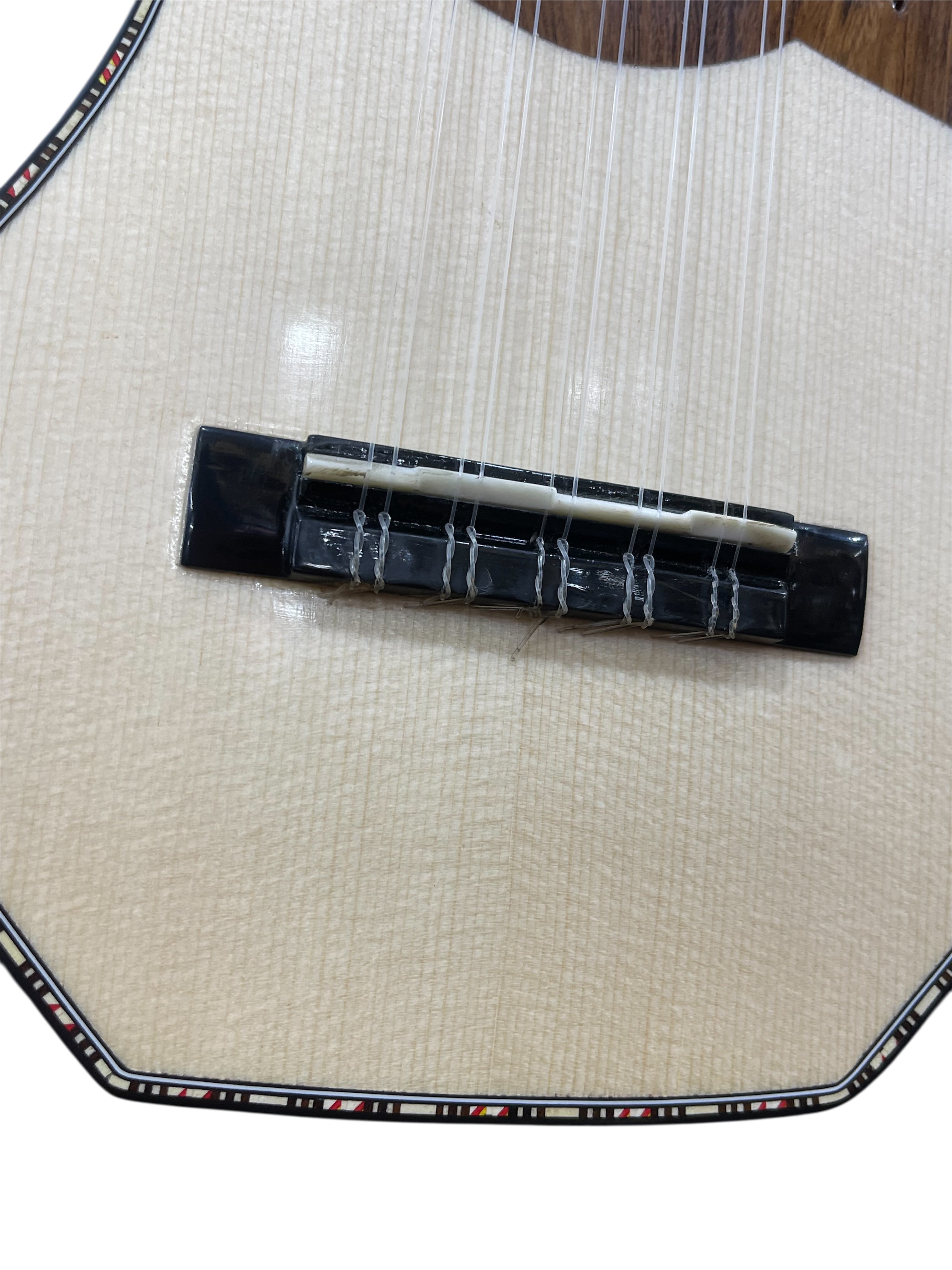 Professional Charango, One-Piece Jacaranda, Double Top, Ebony Fingerboard