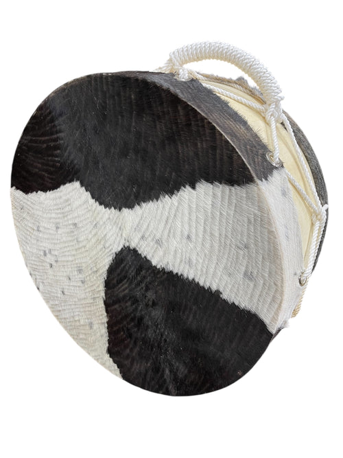 Andean Wankara Drum: 24" Goat Skin Bombo with Mallet