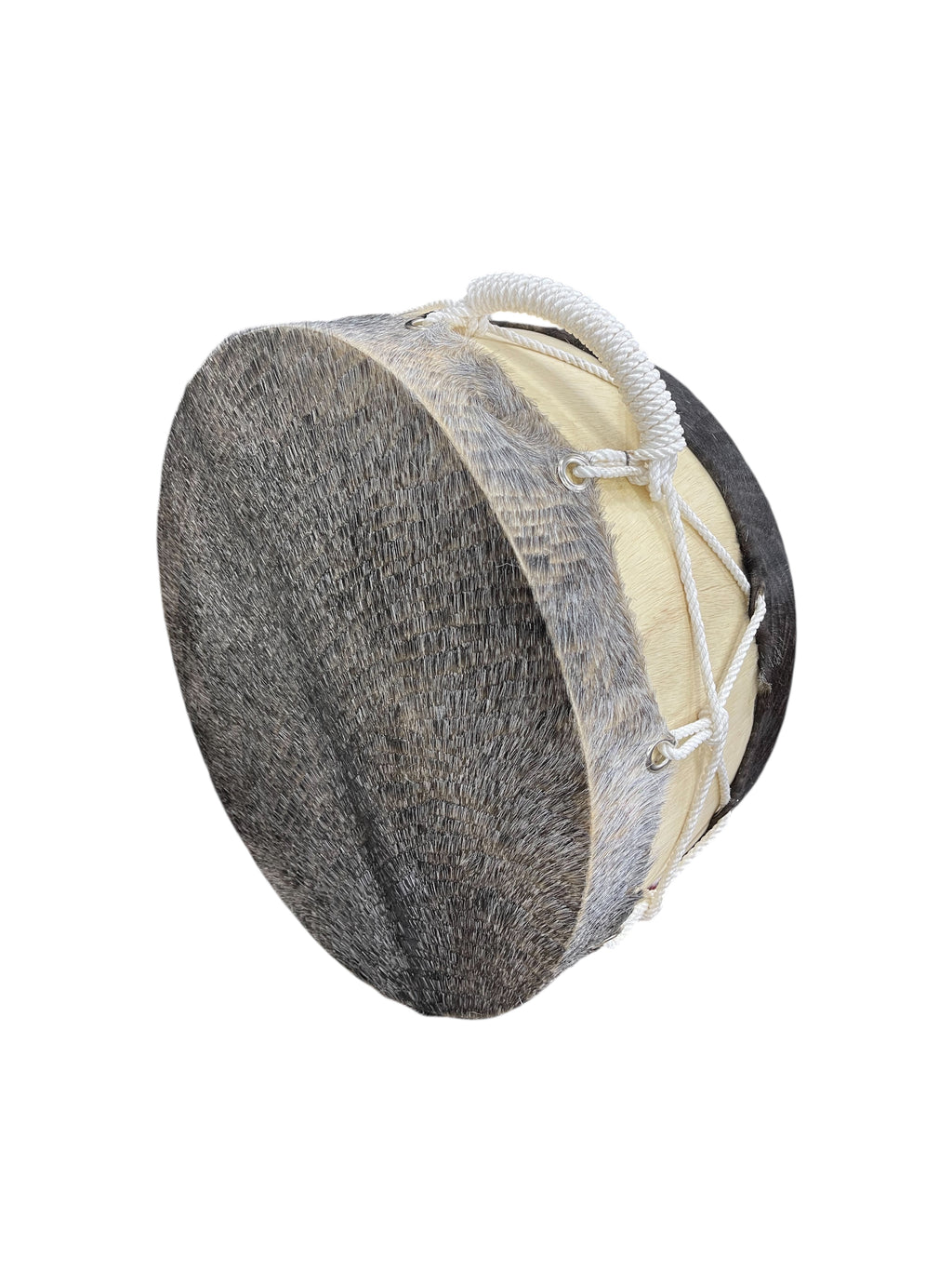 Andean Wankara Drum: 24" Goat Skin Bombo with Mallet