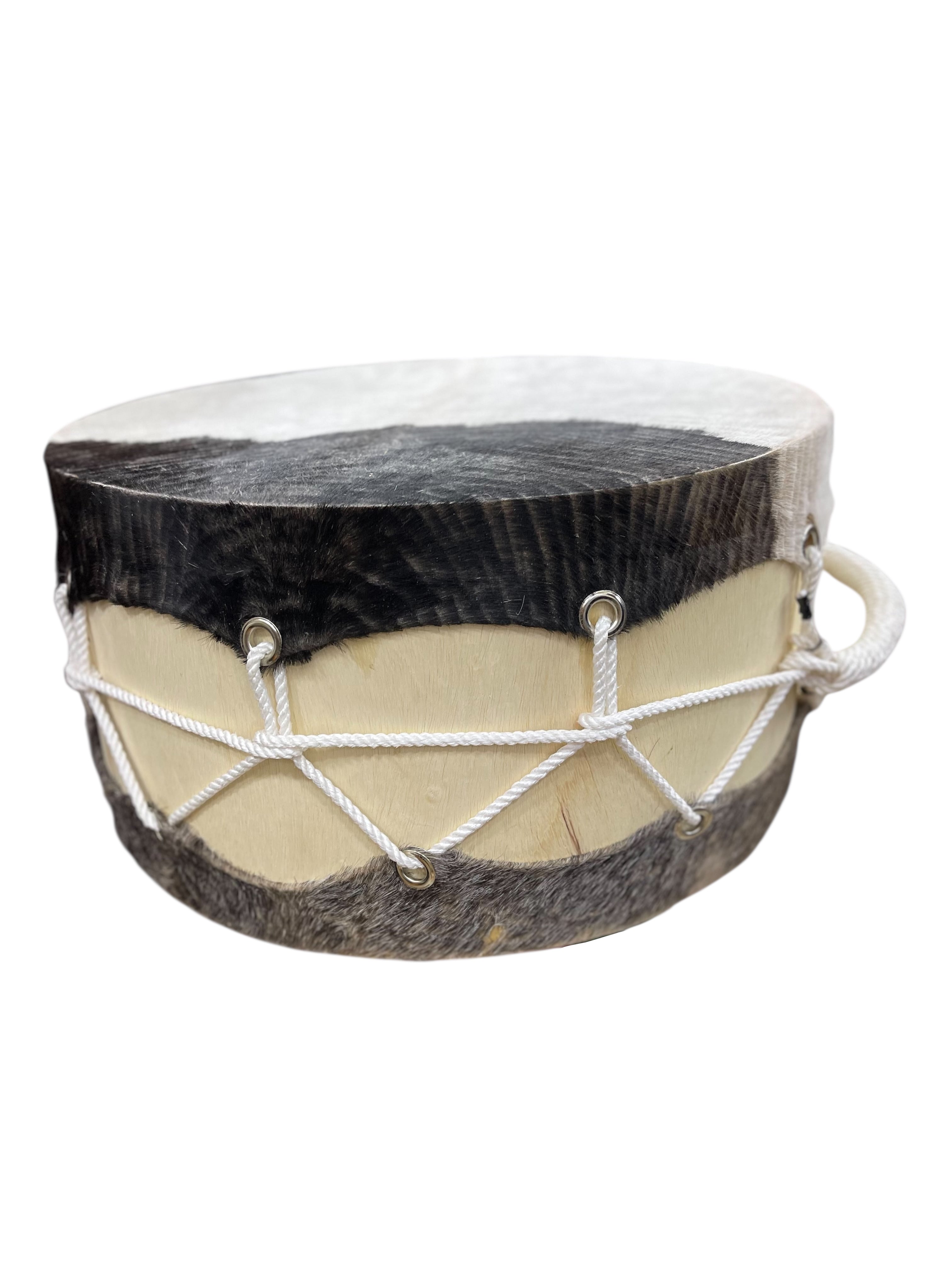Andean Wankara Drum: 24" Goat Skin Bombo with Mallet