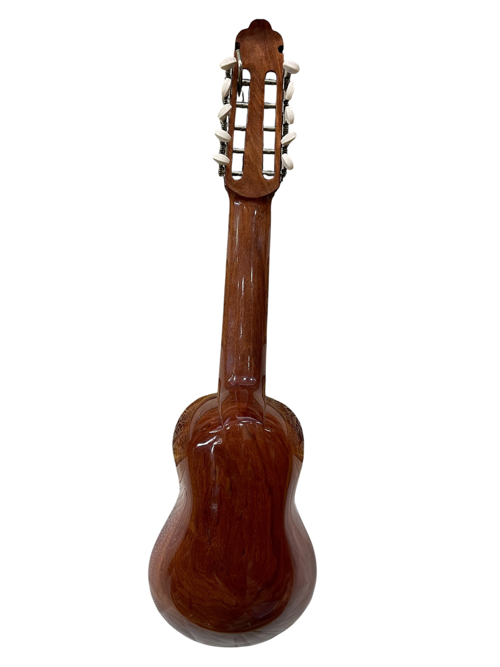 Professional Concert Charango | One-Piece Quina Quina, Ebony Fingerboard, Spruce Top (Hard Case Included)