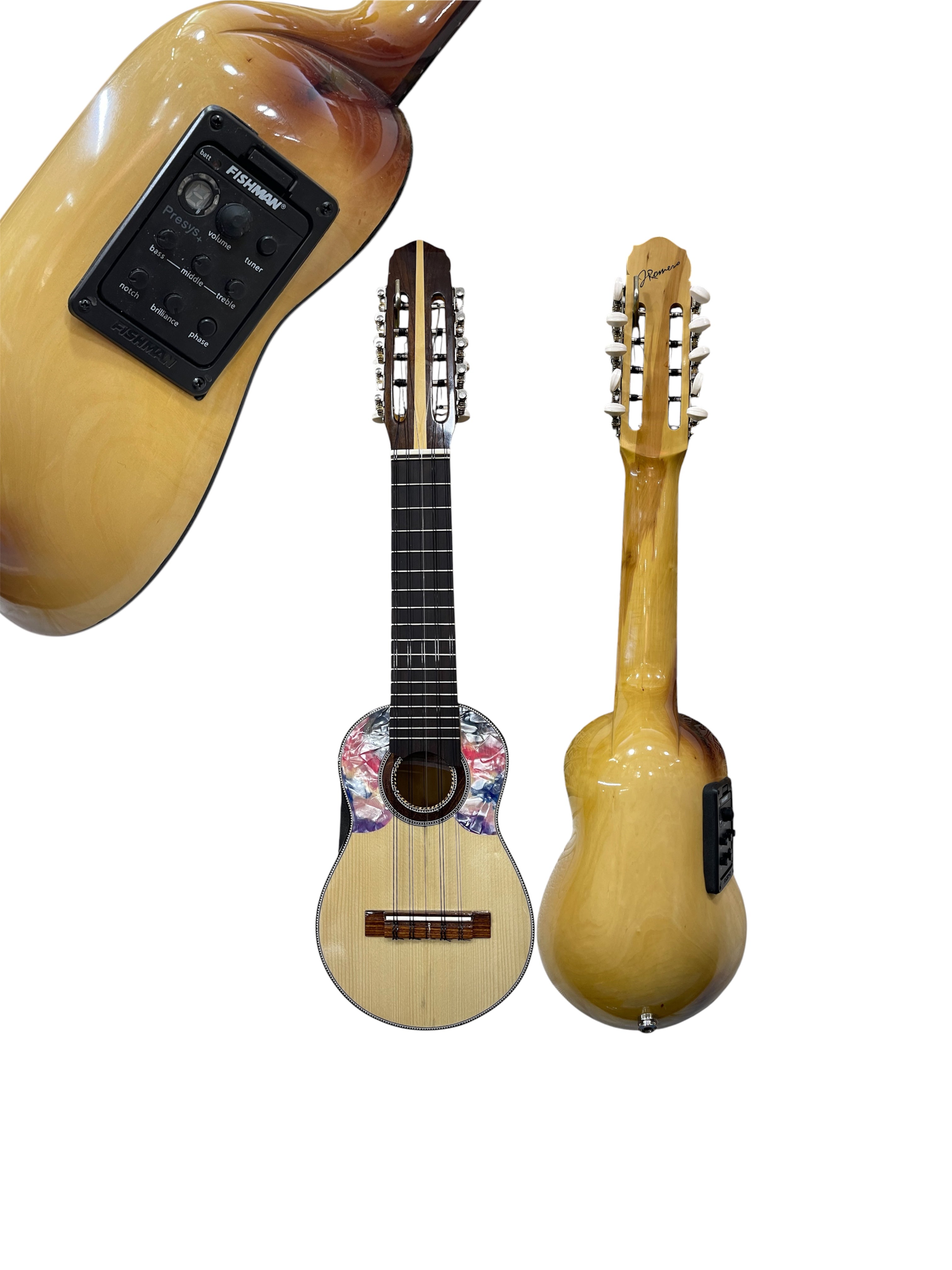 Professional Handmade Electro-Acoustic Bolivian Charango – E Tuning