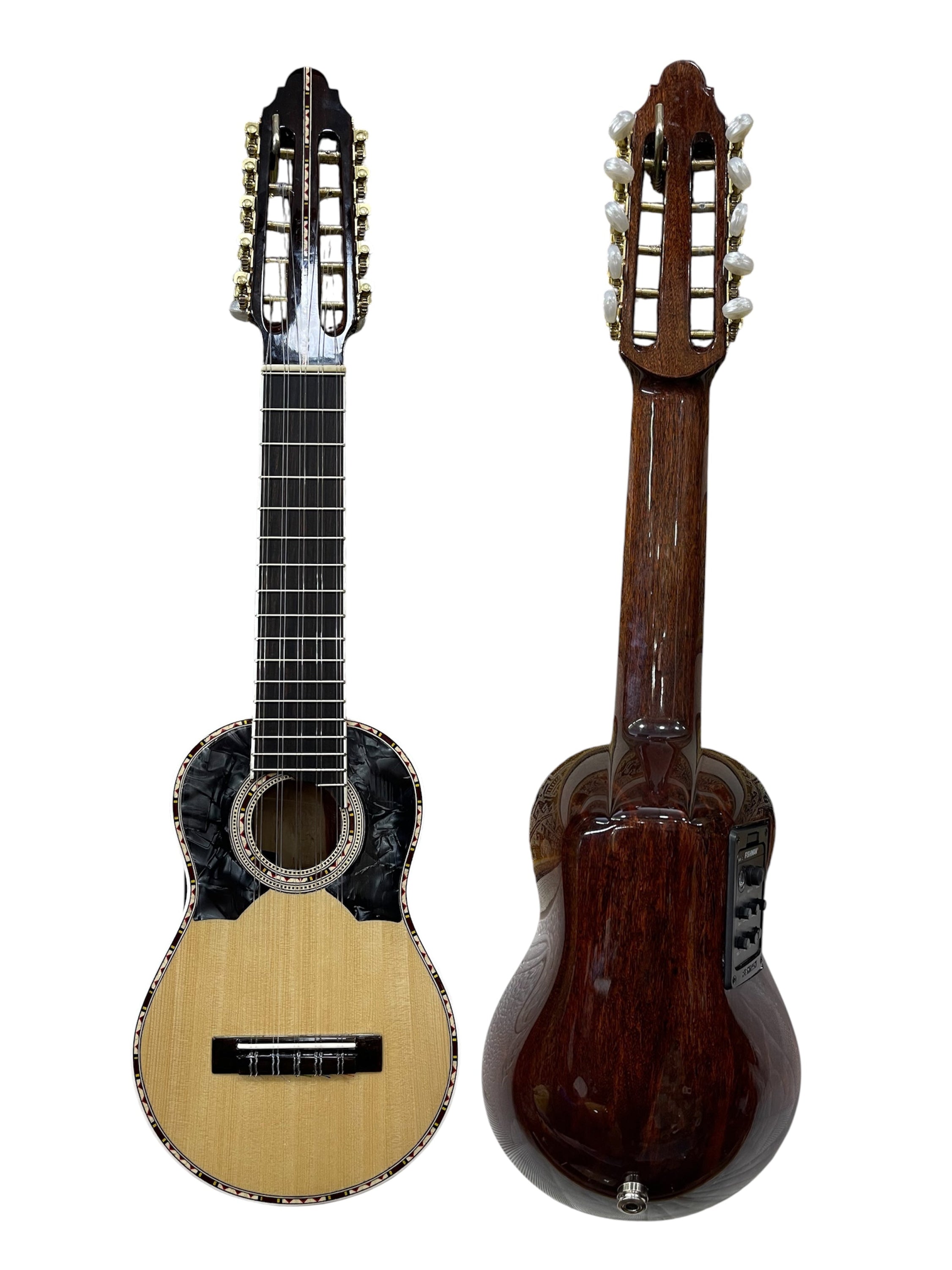 Handmade Electro-Acoustic Charango – Tago Wood, Fishman System | 38cm Scale