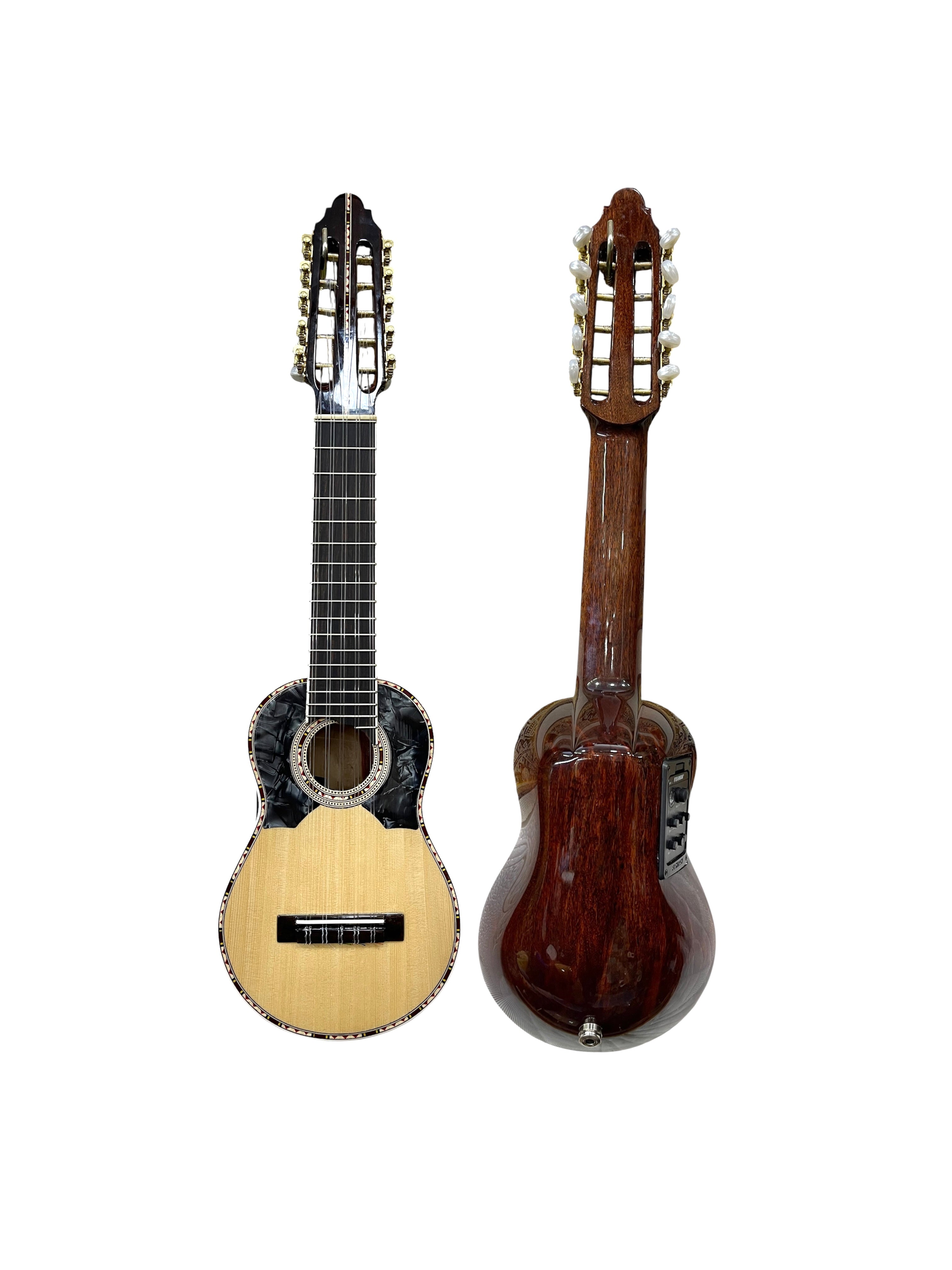 Handmade Electro-Acoustic Charango – Tago Wood, Fishman System | 38cm Scale