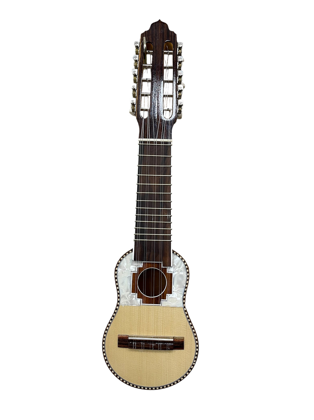 Walaycho (Mini Charango) – Solid Naranjillo Wood, Handmade in Bolivia