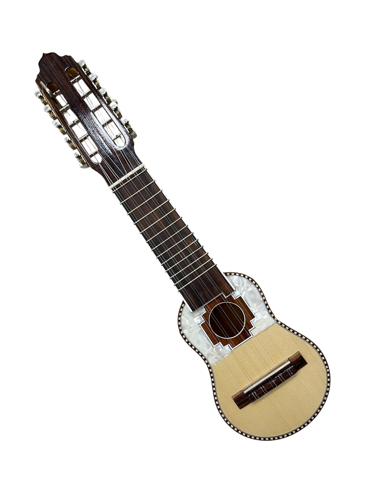 Walaycho (Mini Charango) – Solid Naranjillo Wood, Handmade in Bolivia