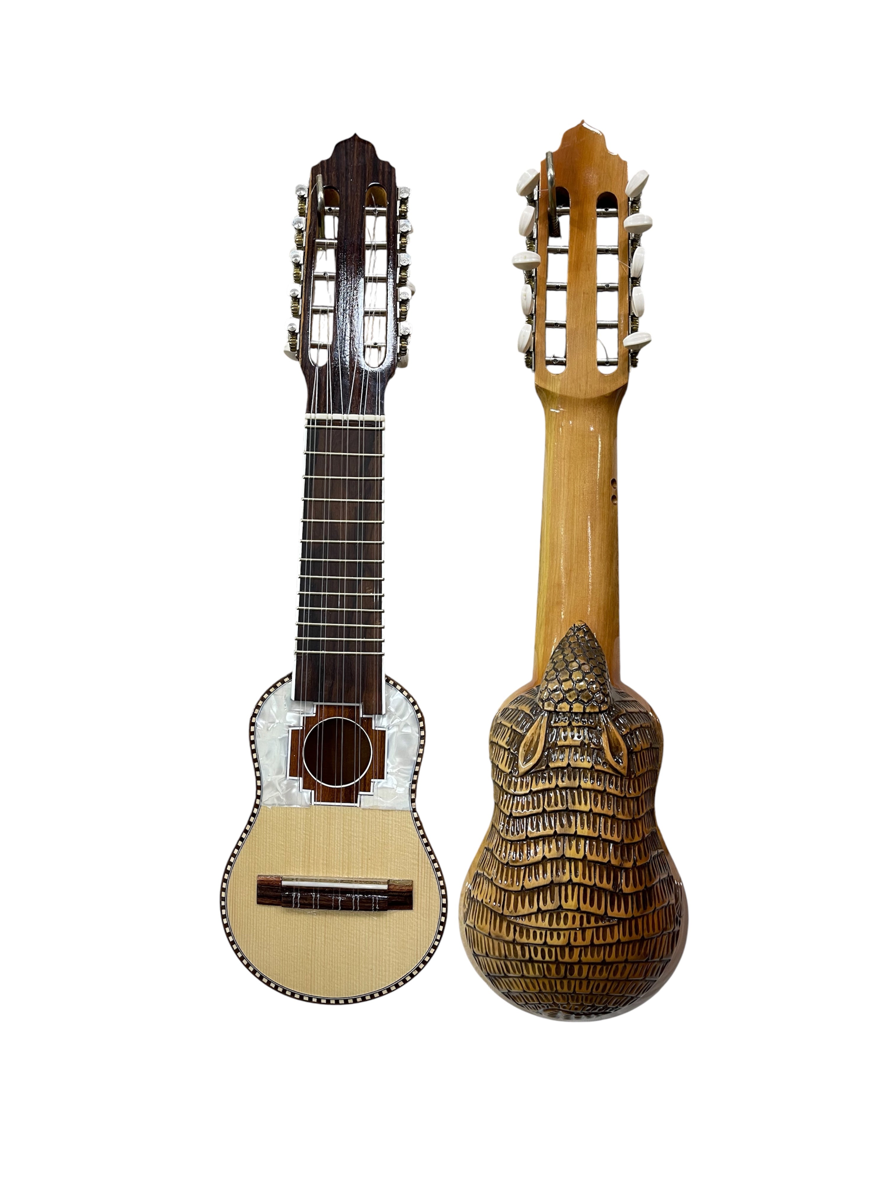 Walaycho (Mini Charango) – Solid Naranjillo Wood, Handmade in Bolivia