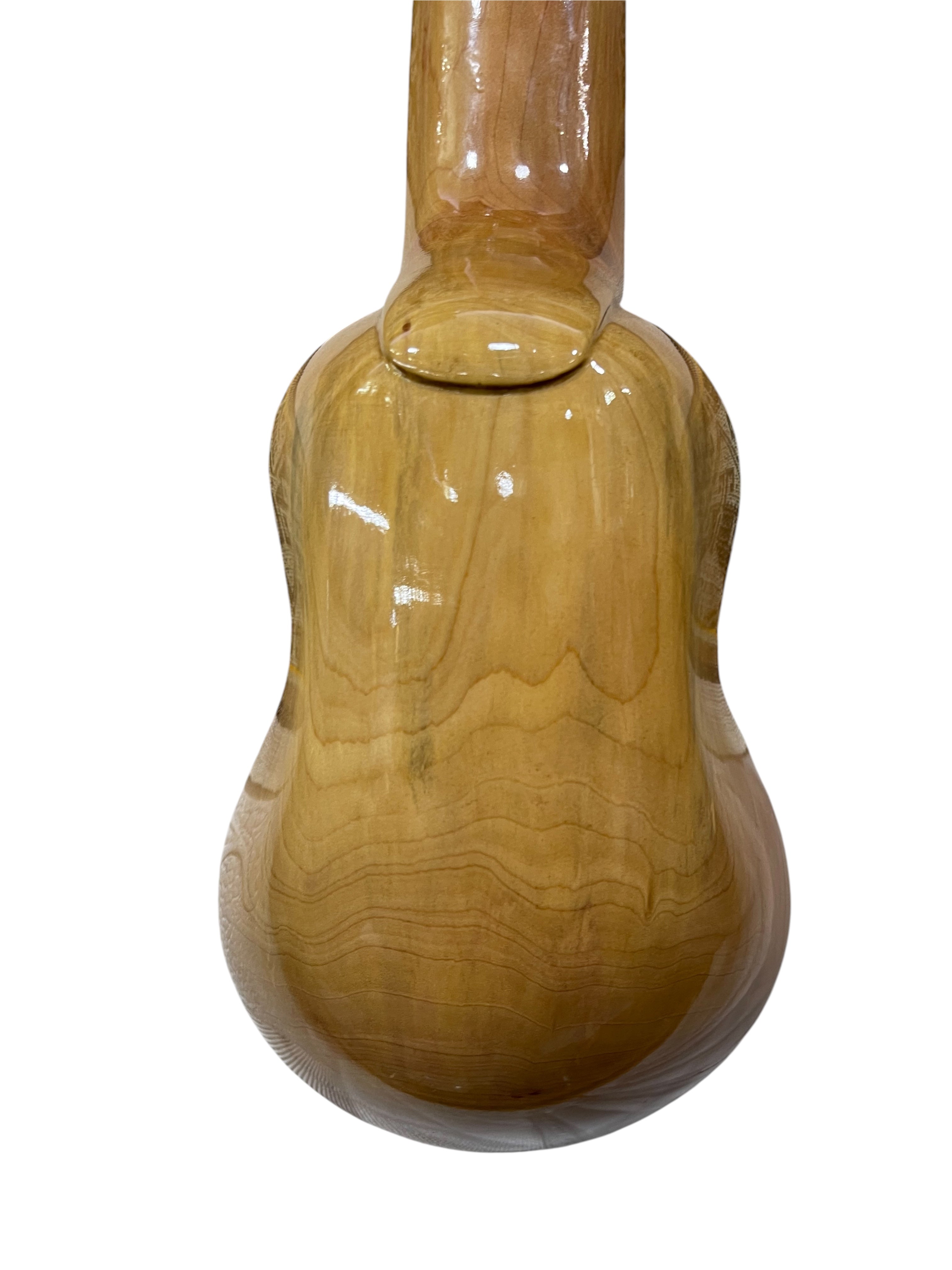 Walaycho (Mini Charango) – Solid Naranjillo Wood with Pearl Binding, Handmade in Bolivia