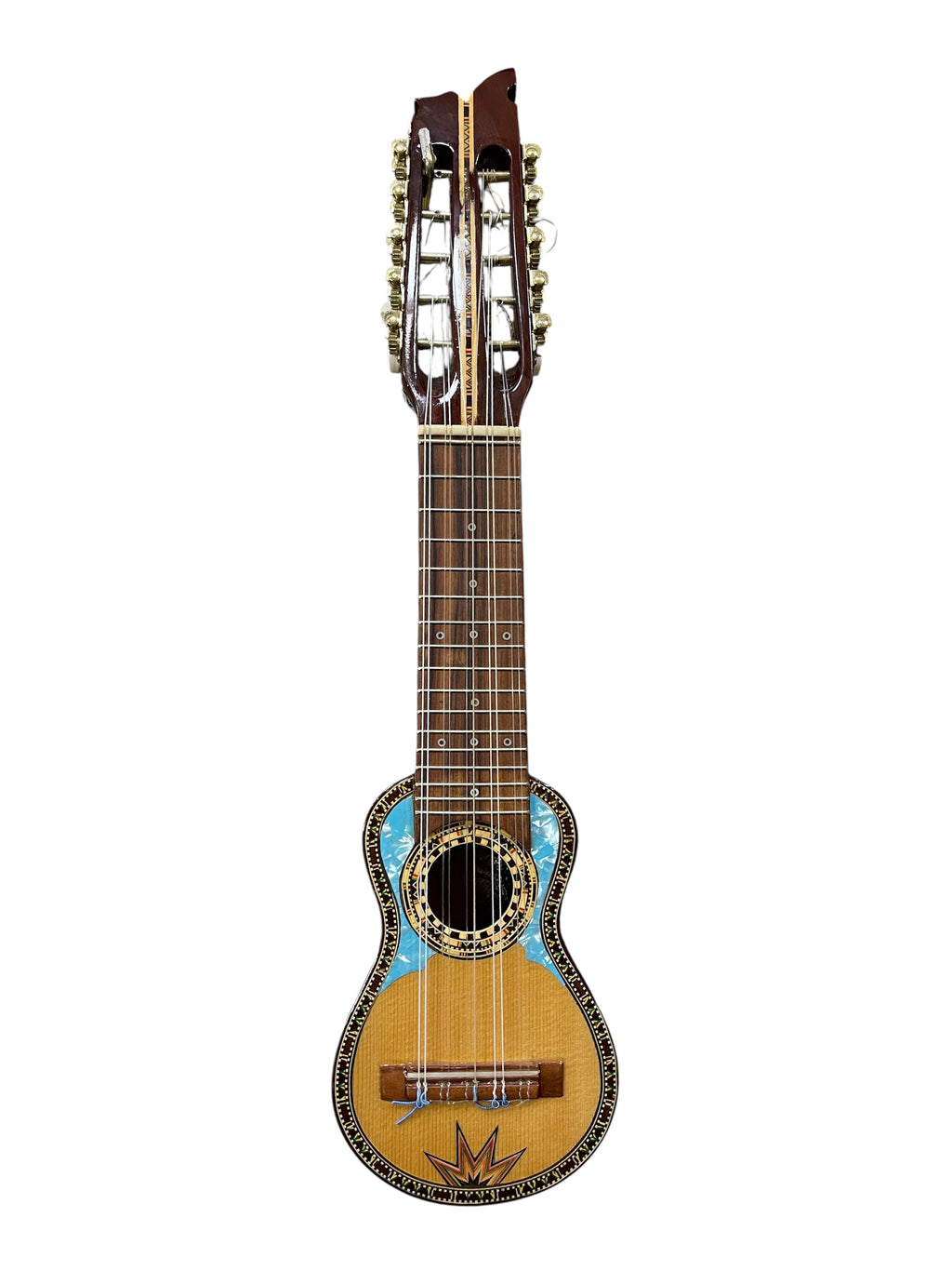 Walaycho (Mini Charango) – Solid Mara Wood, Handmade in Bolivia