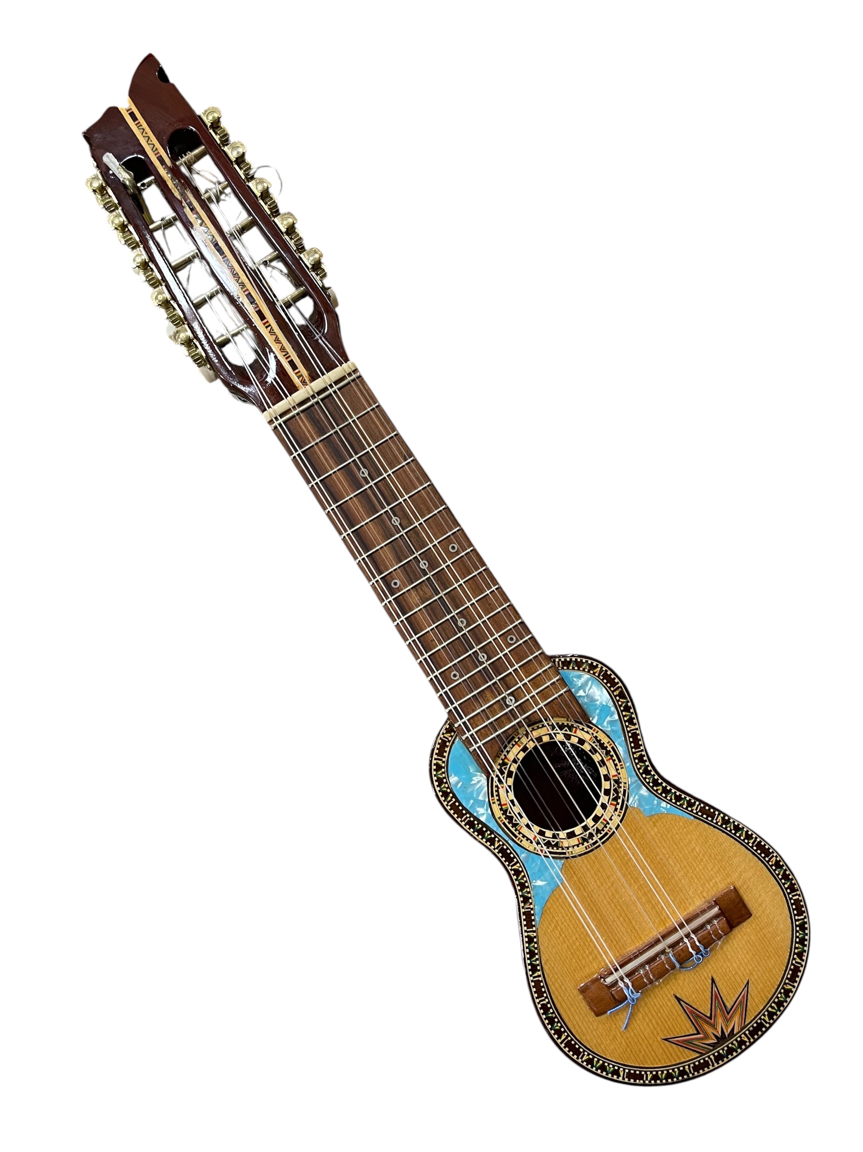 Walaycho (Mini Charango) – Solid Mara Wood, Handmade in Bolivia