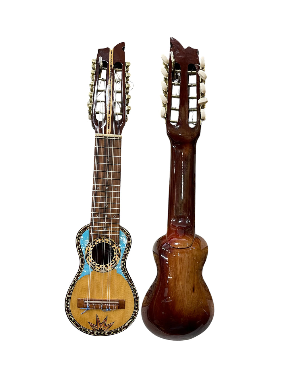 Walaycho (Mini Charango) – Solid Mara Wood, Handmade in Bolivia