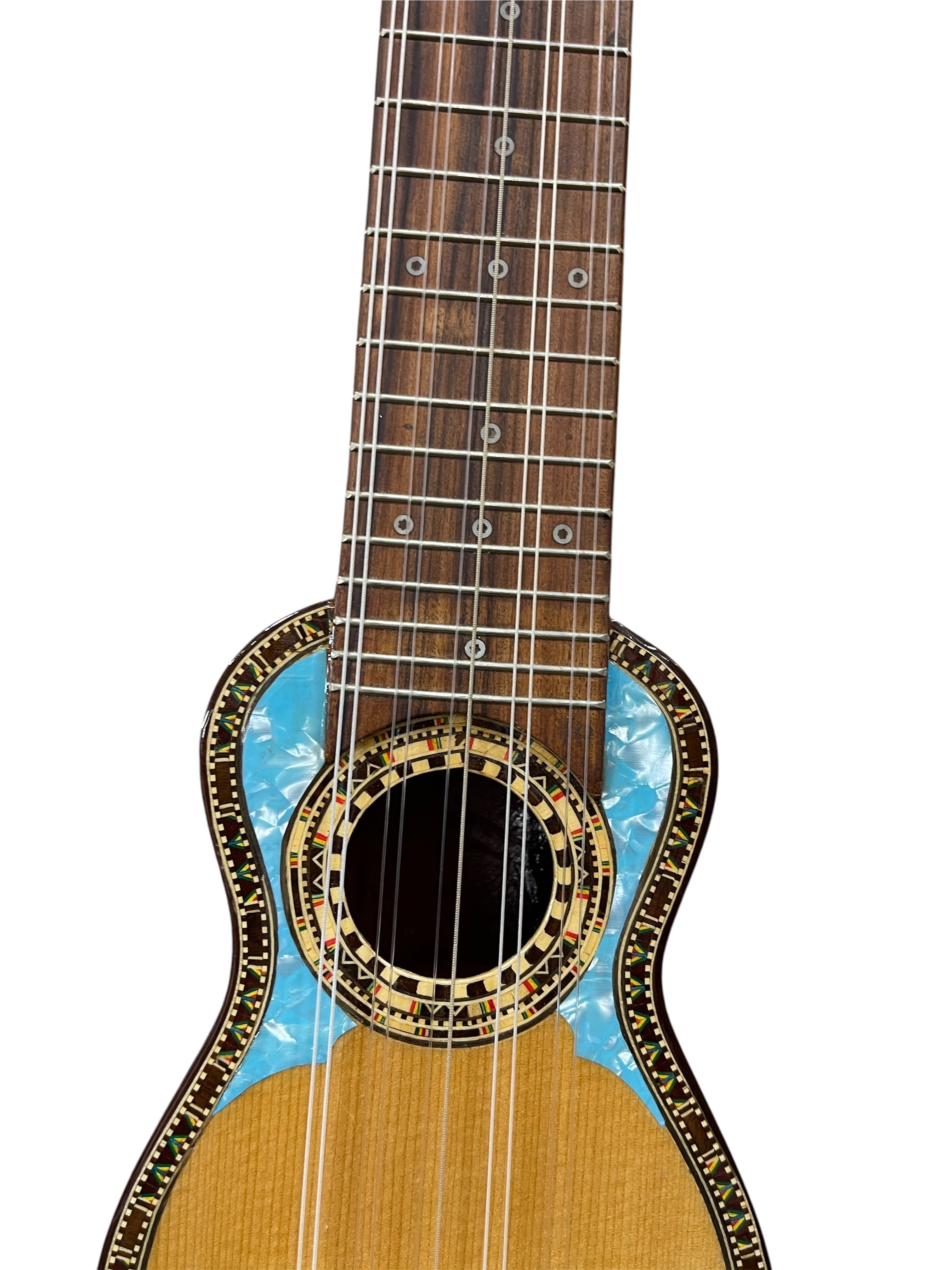 Walaycho (Mini Charango) – Solid Mara Wood, Handmade in Bolivia