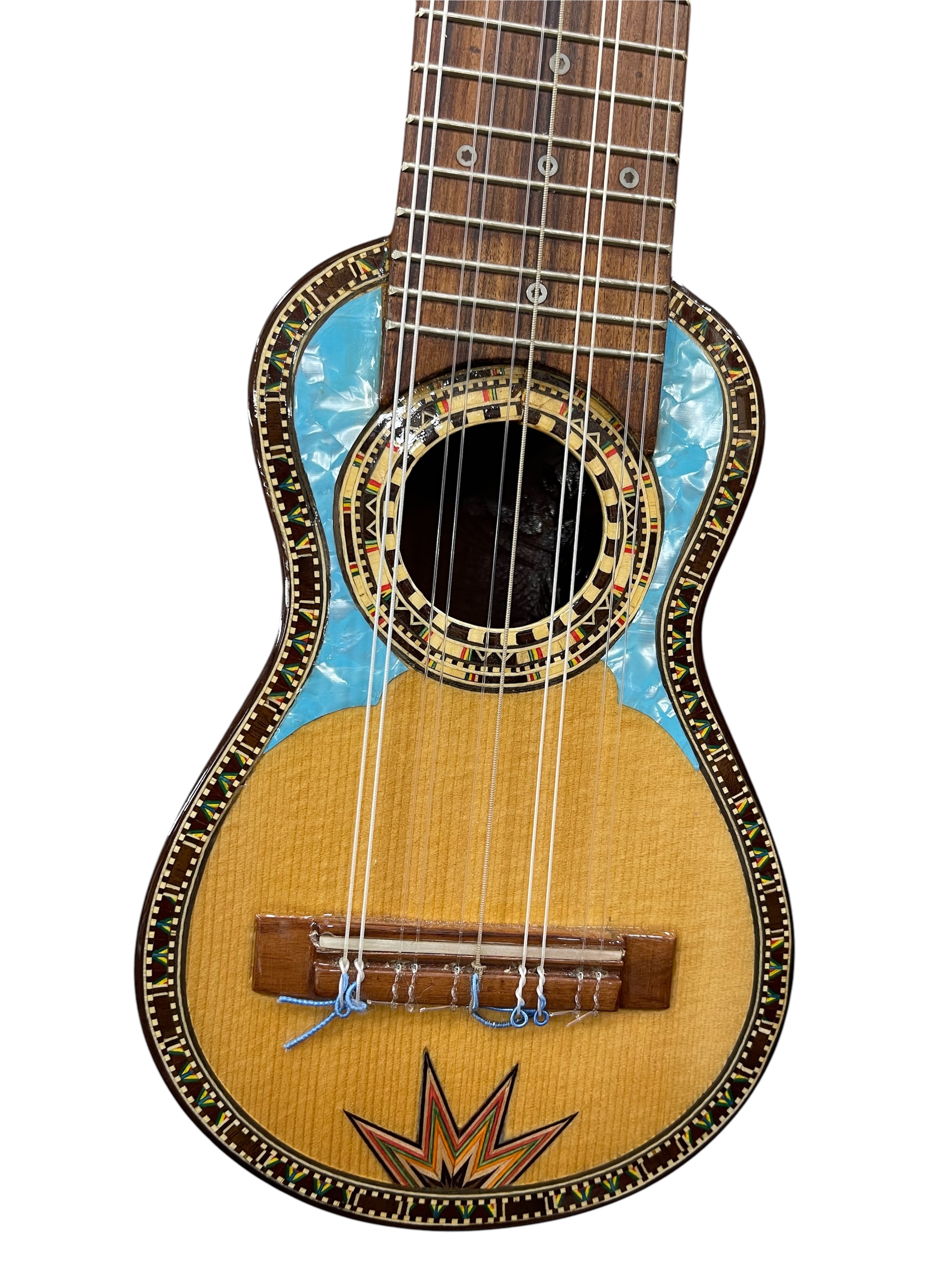 Walaycho (Mini Charango) – Solid Mara Wood, Handmade in Bolivia