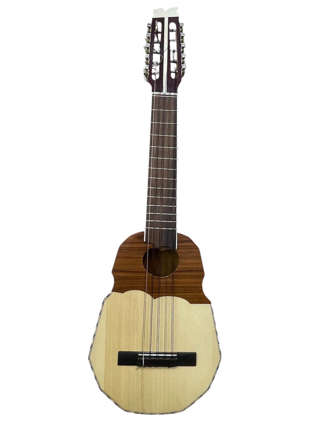 Handmade Bolivian Ronroco – One-Piece Naranjillo Wood, Hand-Carved Andean Design | 42cm Scale