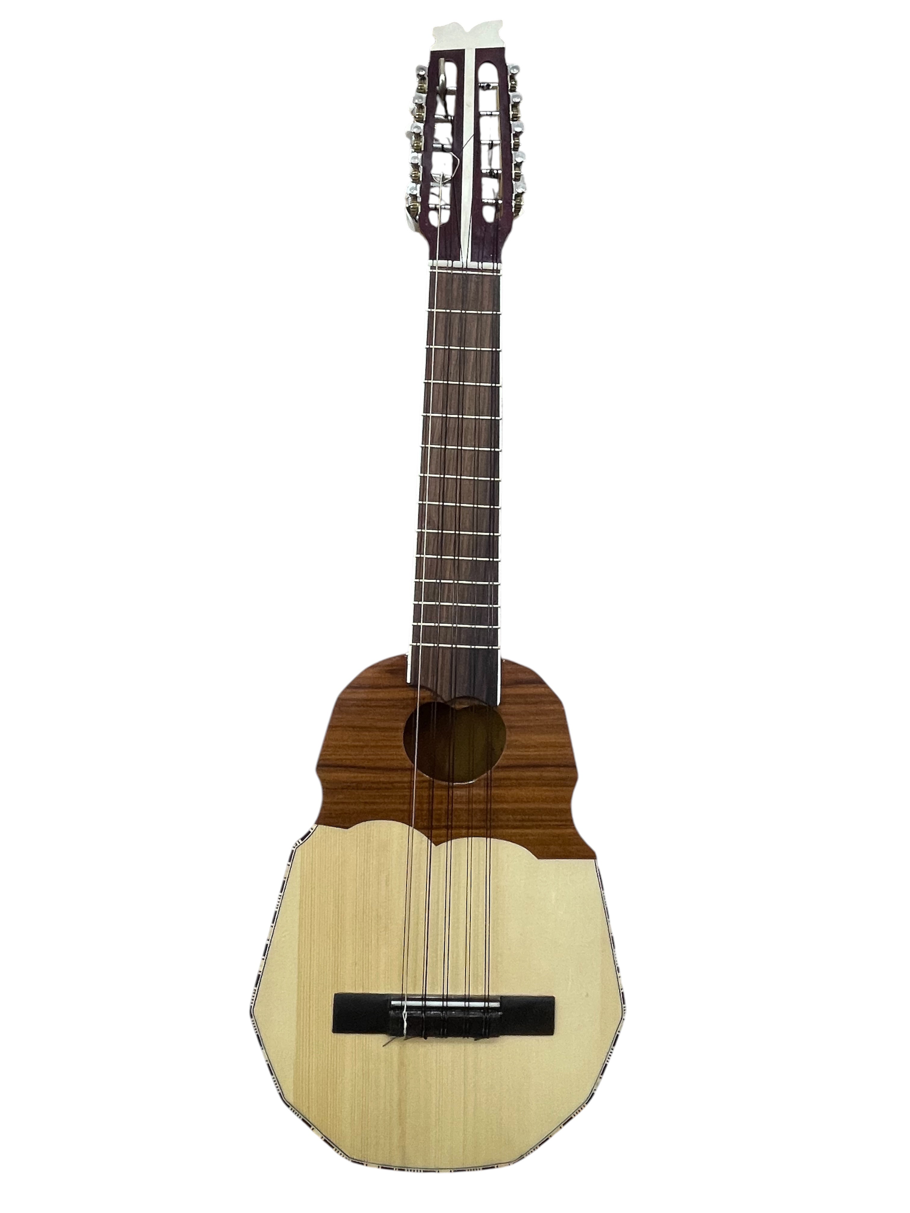 Handmade Bolivian Ronroco – One-Piece Naranjillo Wood, Hand-Carved Andean Design | 42cm Scale