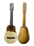 Handmade Bolivian Ronroco – One-Piece Naranjillo Wood, Hand-Carved Andean Design | 42cm Scale