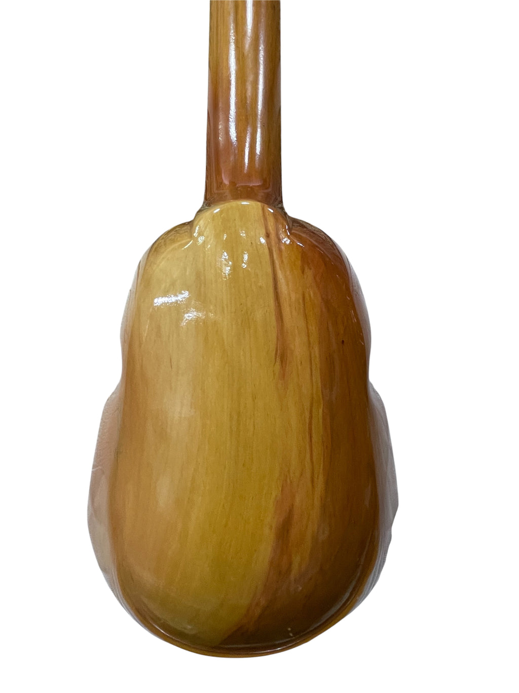 Handmade Bolivian Ronroco – One-Piece Naranjillo Wood, Hand-Carved Andean Design | 42cm Scale