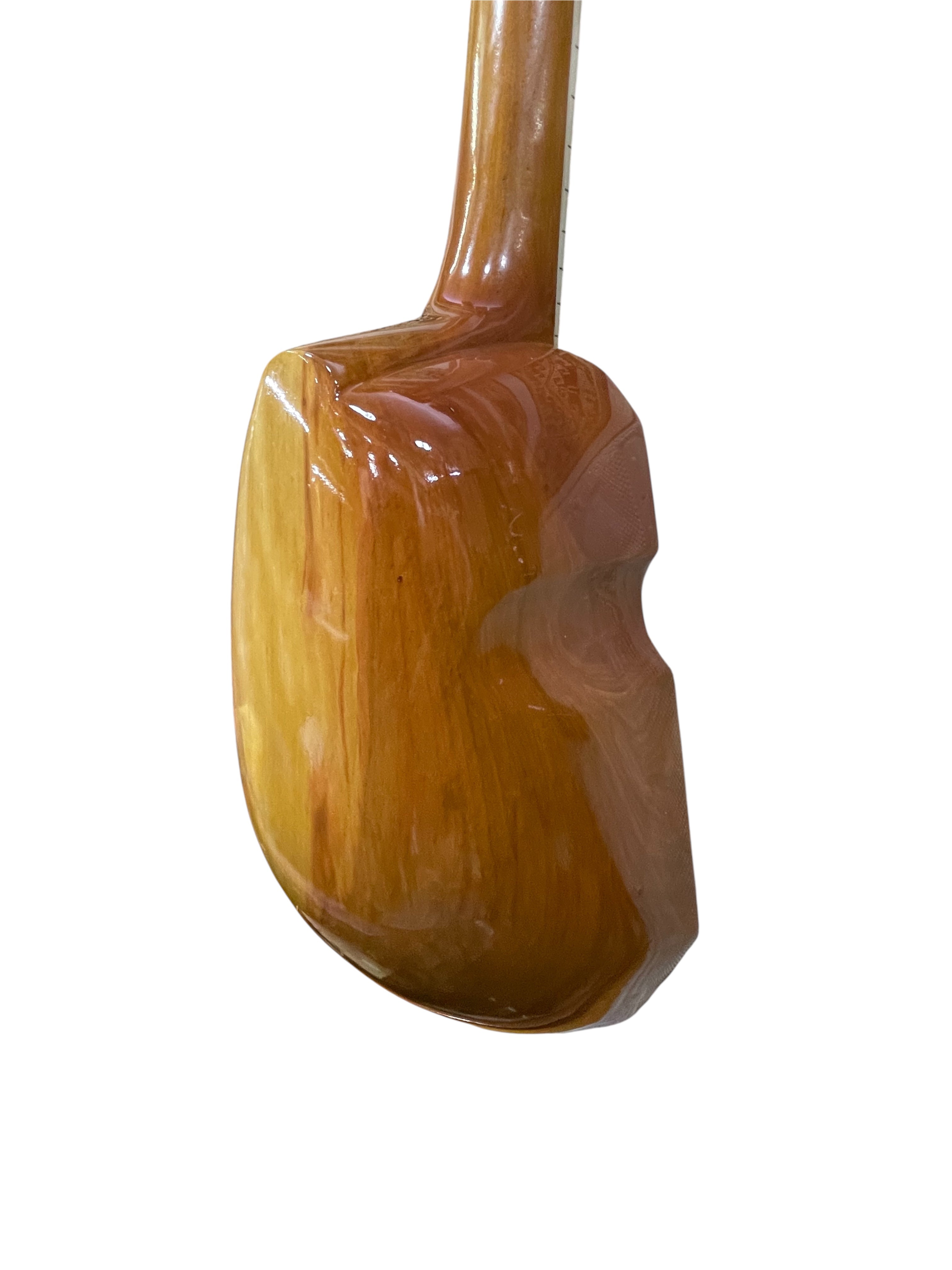 Handmade Bolivian Ronroco – One-Piece Naranjillo Wood, Hand-Carved Andean Design | 42cm Scale