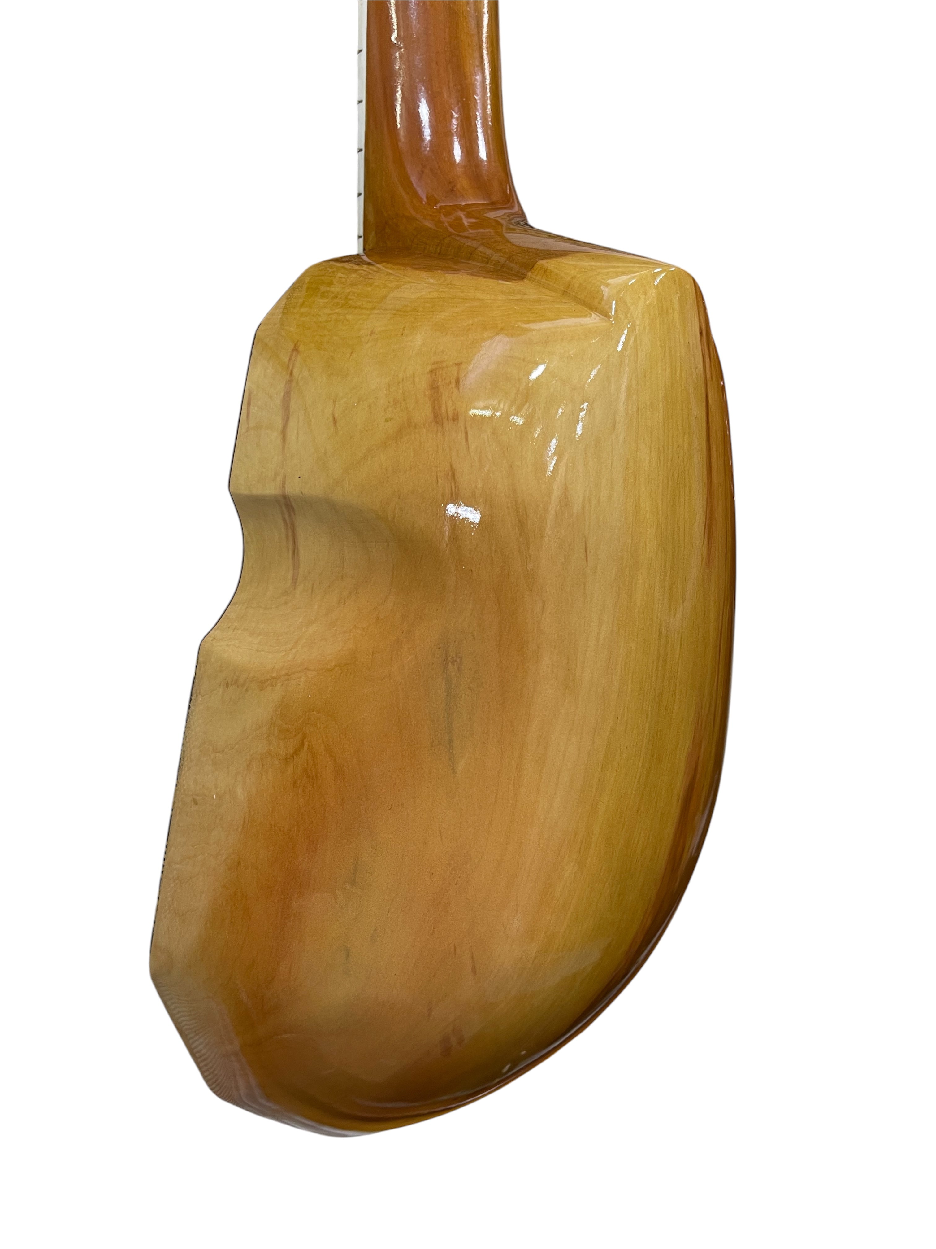 Handmade Bolivian Ronroco – One-Piece Naranjillo Wood, Hand-Carved Andean Design | 42cm Scale