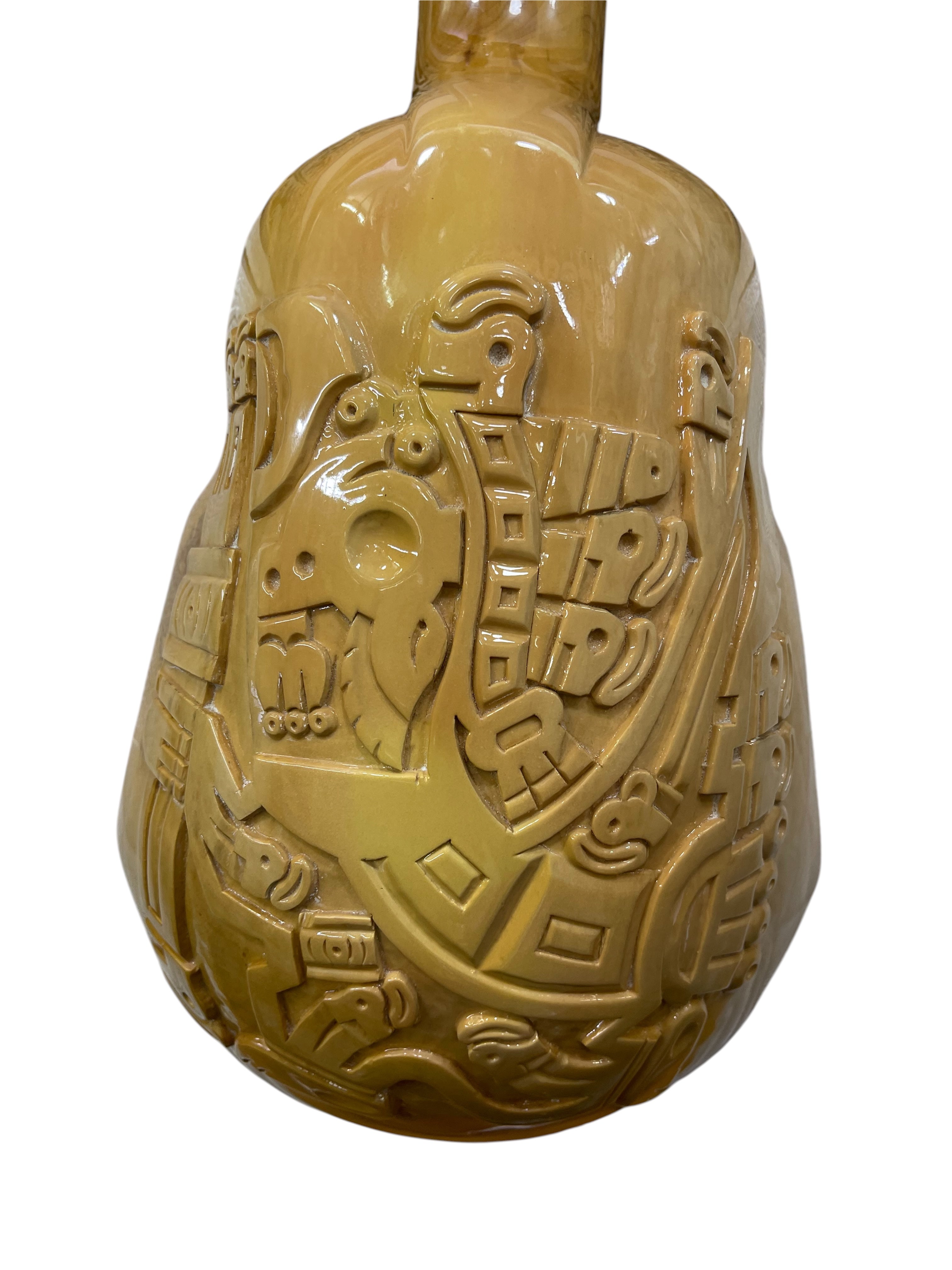 Professional Handmade Bolivian Ronroco – Carved Naranjillo Wood, Tiwanaku Design, Jacaranda Fingerboard