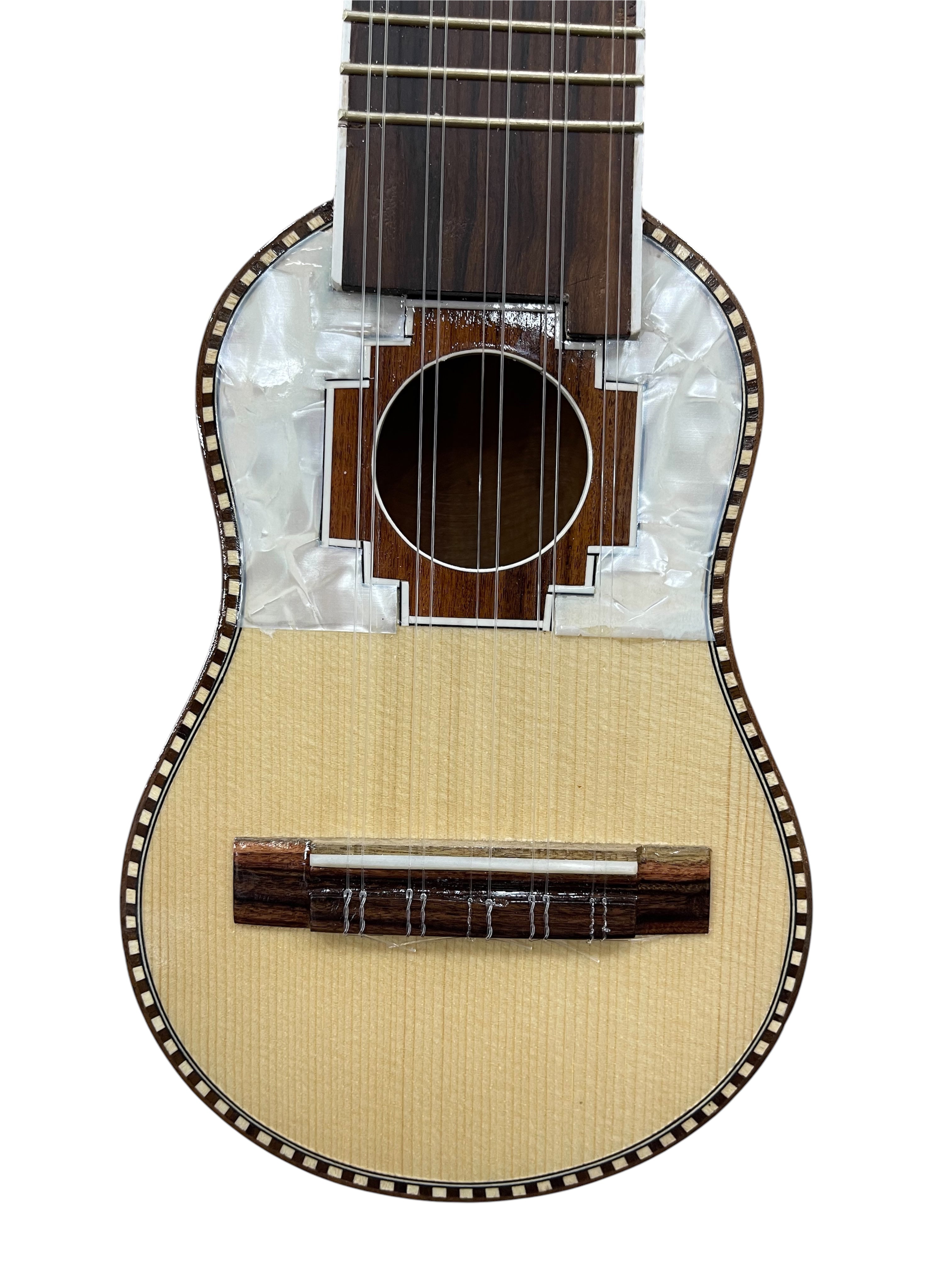 Walaycho (Mini Charango) – Solid Naranjillo Wood, Handmade in Bolivia