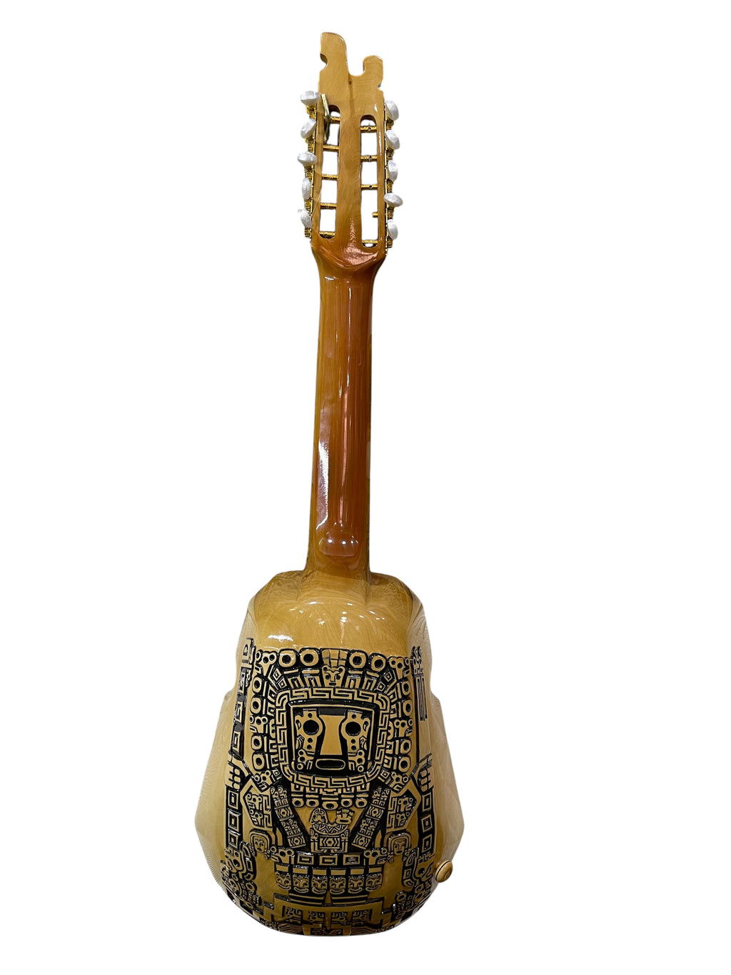 Professional Concert-Grade Bolivian Ronroco – Hand-Carved with Ebony Details