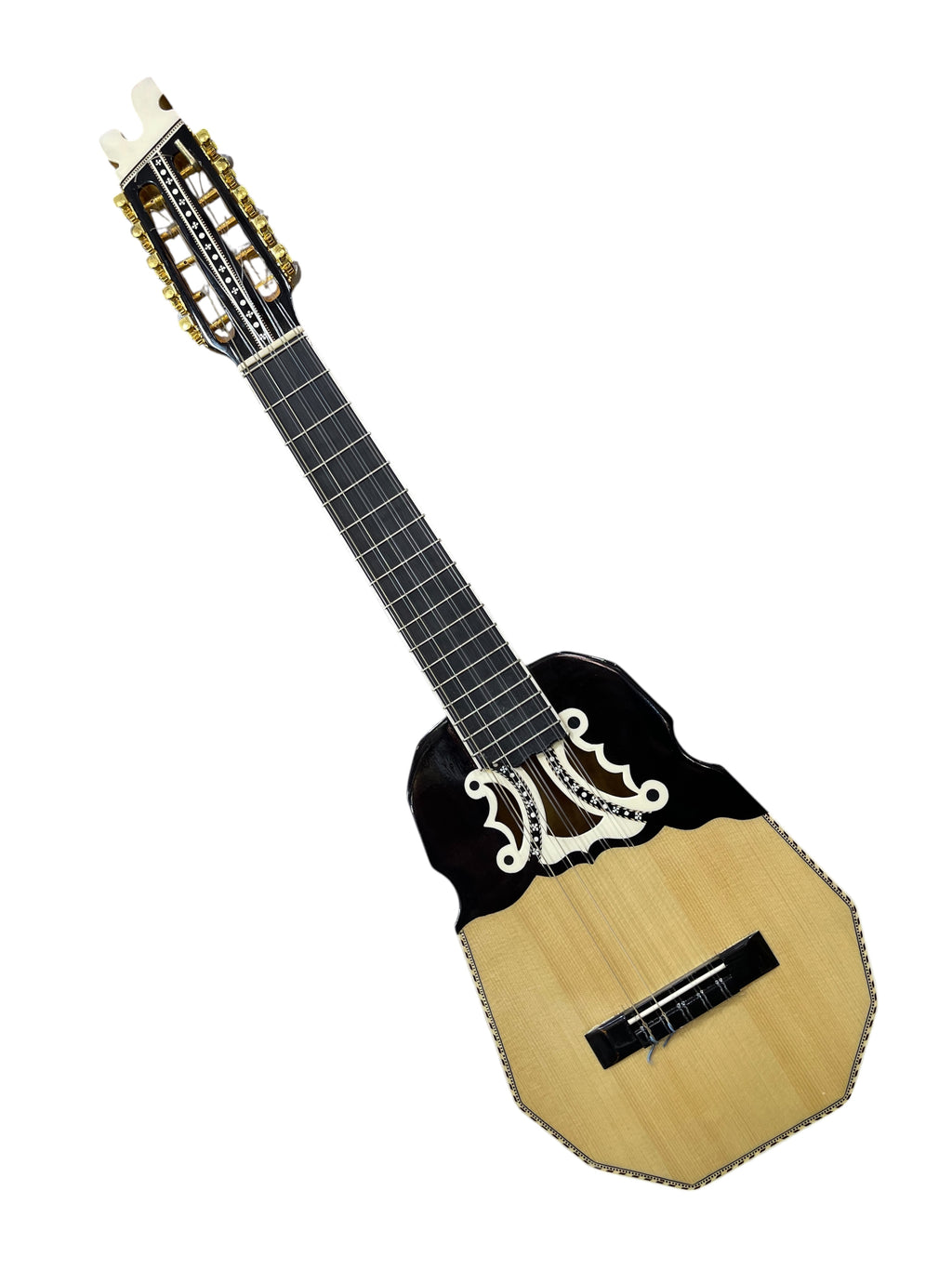 Professional Concert-Grade Bolivian Ronroco – Hand-Carved with Ebony Details