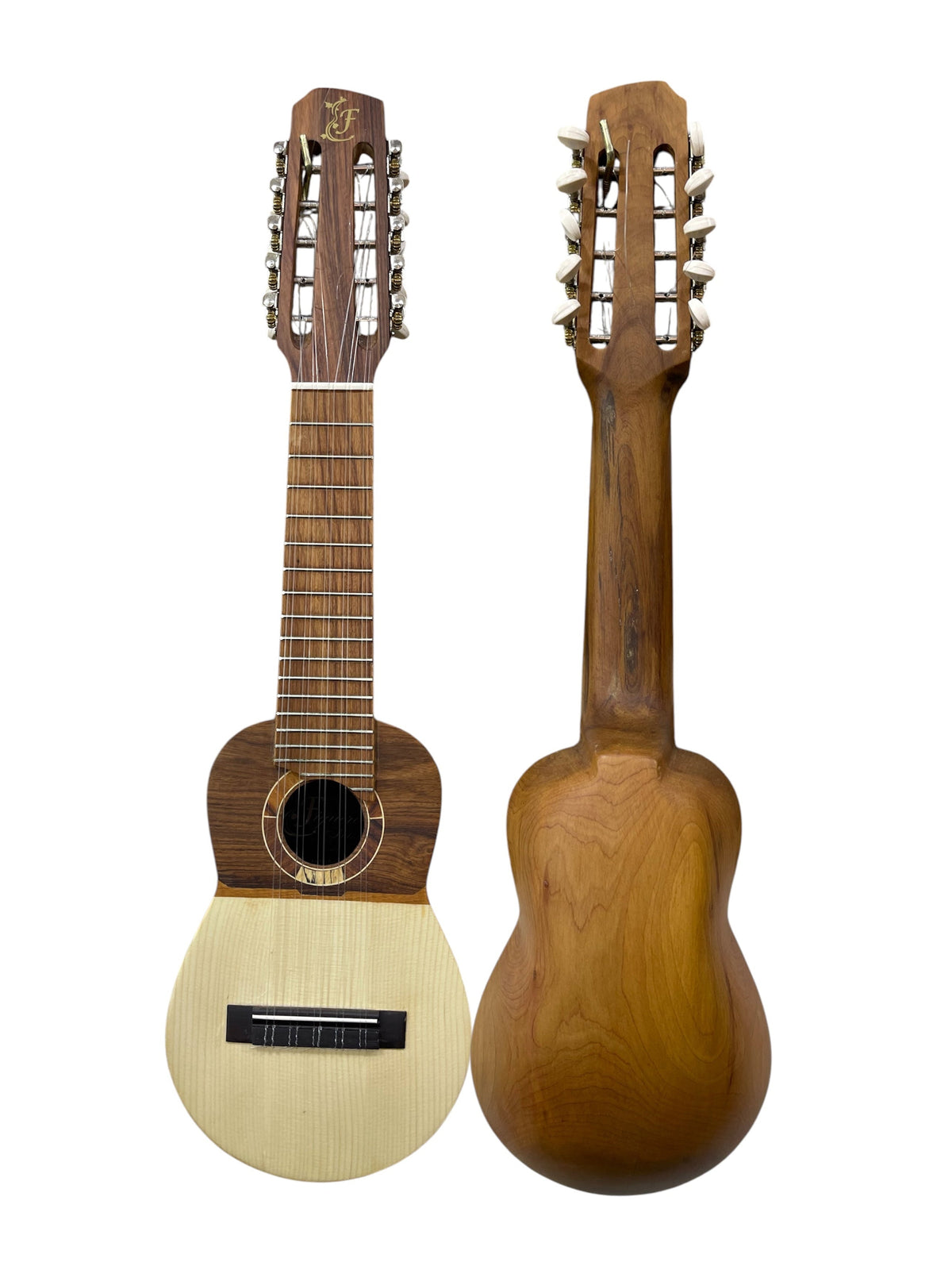 Handmade Bolivian Charango by Maestro Figueredo – Naranjillo & Jacaranda