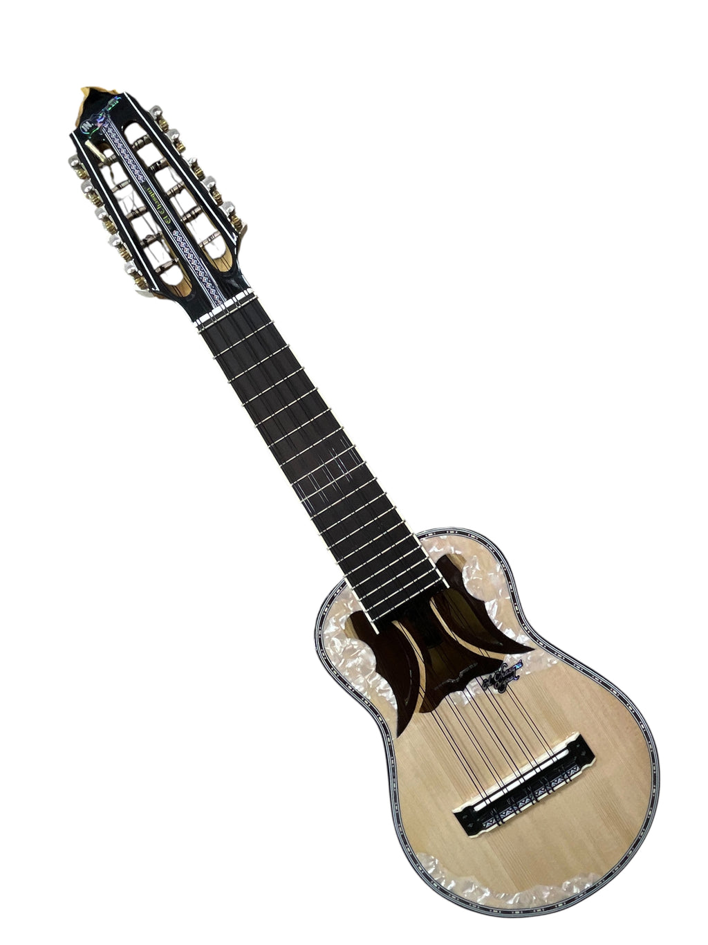 Chasqui Professional Concert Charango by Lino Orihuela – Naranjillo & Ebony