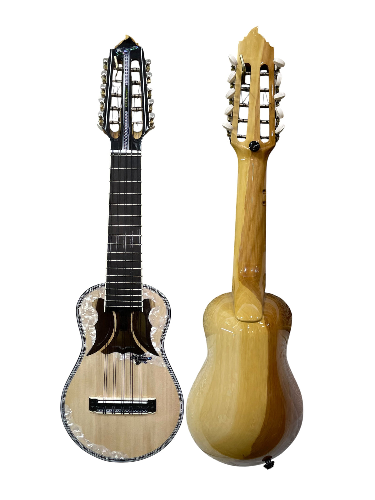 Chasqui Professional Concert Charango by Lino Orihuela – Naranjillo & Ebony