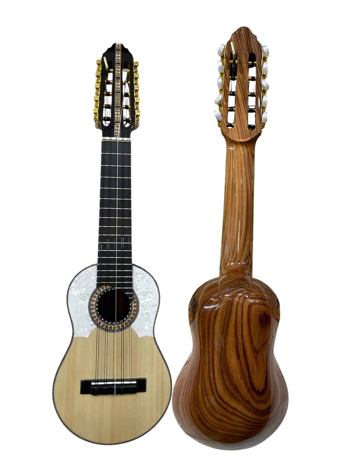 Professional Concert-Grade Bolivian Charango – Jacaranda & Ebony