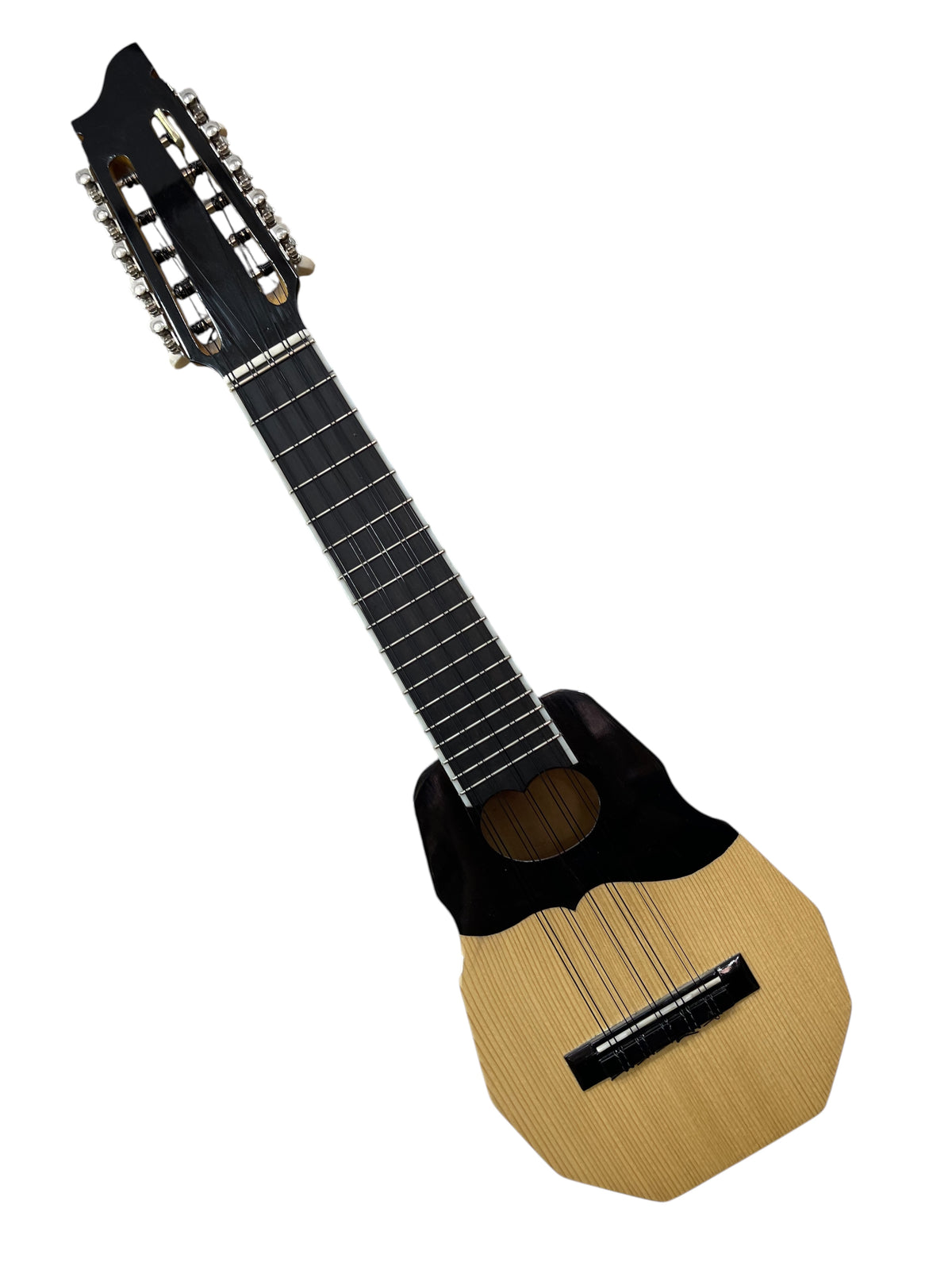 Professional Concert-Grade Bolivian Charango – Kjarkas Model, Naranjillo & Ebony