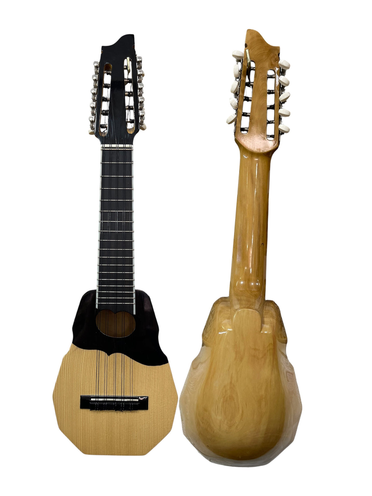 Professional Concert-Grade Bolivian Charango – Kjarkas Model, Naranjillo & Ebony
