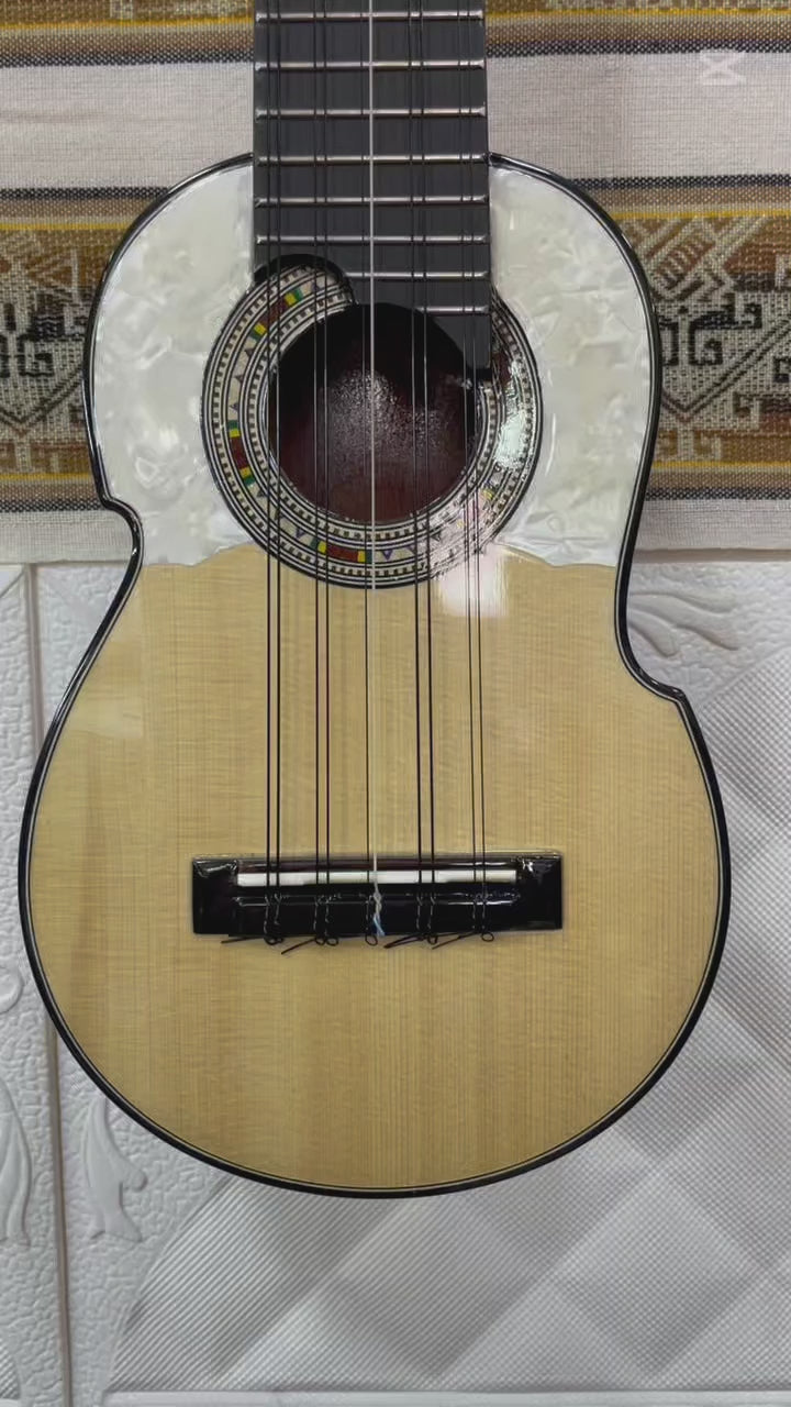Professional Bolivian Charango – Quina Quina with Ebony Fingerboard